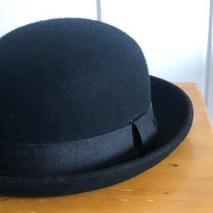 H&M black bowler hat